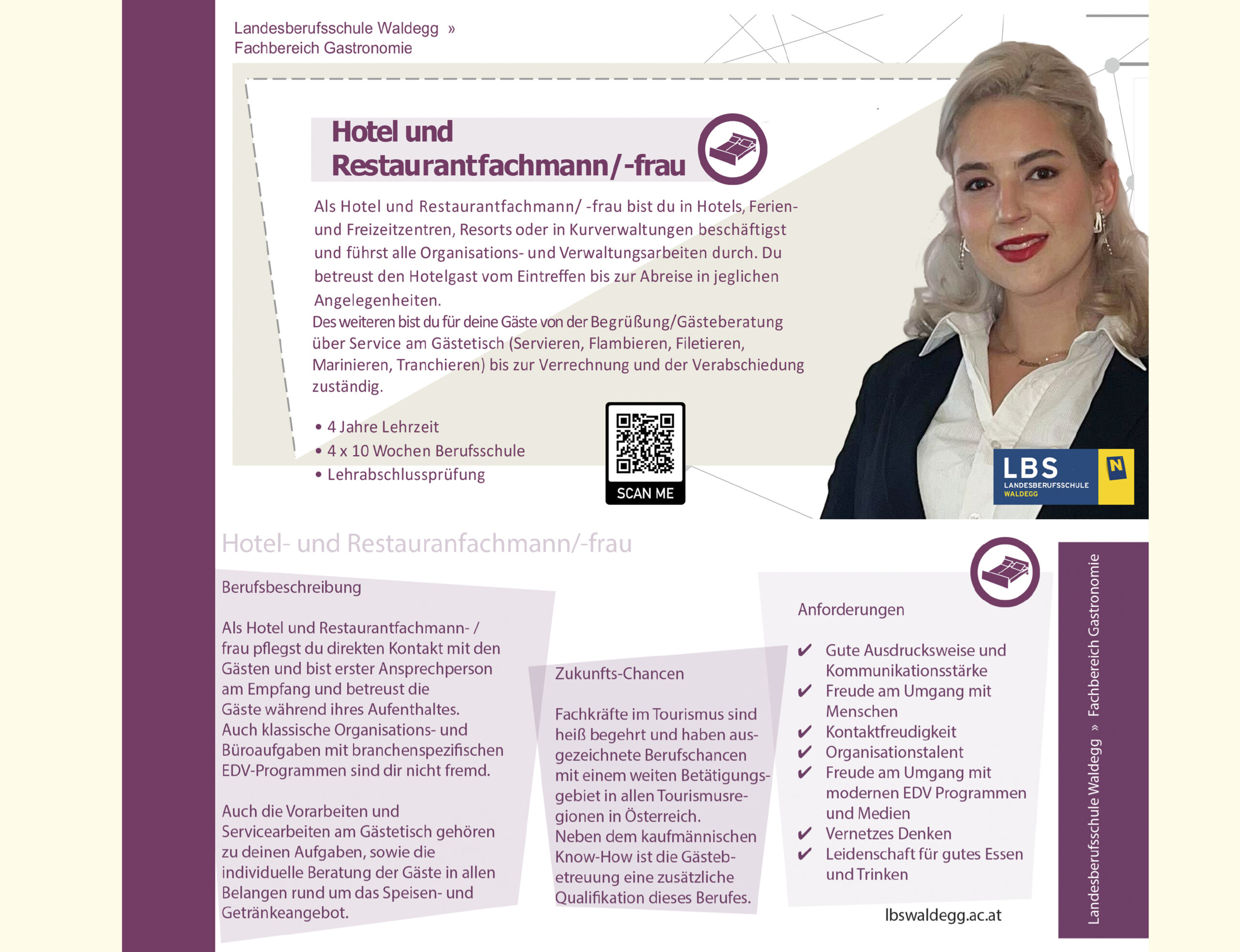 Hotel- und Restaurantkaufmann/-frau